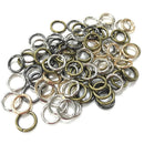 50Pcs/Set DIY Crafts 13mm Mini Round Hoop Earring Open Connectors Rings
