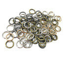 50Pcs/Set DIY Crafts 13mm Mini Round Hoop Earring Open Connectors Rings