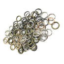 50Pcs/Set DIY Crafts 13mm Mini Round Hoop Earring Open Connectors Rings