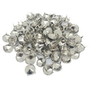 100 Pieces 12mm Round Cone Studs Spots Punk Nailhead Spikes DIY Bag Shoes Decoration