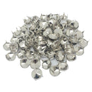 100 Pieces 12mm Round Cone Studs Spots Punk Nailhead Spikes DIY Bag Shoes Decoration