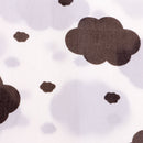 3 Pieces Vintage Clouds Cotton Fabric Sewing Cloth For DIY Quilting Scrapbooking