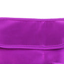 Polyester Knitting Needle Crochet Hook Organizer Bag Pouch Holder Storage Case Purple