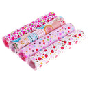 20 Pieces Pink Flower Printed Cotton Fabric Bundle DIY Patchwork Quilting Craft 20x30cm