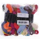 Lots pf 24 Cotton Cross Floss Stitch Thread Embroidery Sewing Skeins MultiColor