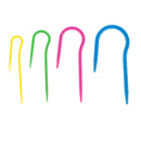 4pcs/set U-shaped Cable Plastic Knitting Needles For Sweaters Hats Scarves