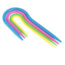 4pcs/set U-shaped Cable Plastic Knitting Needles For Sweaters Hats Scarves