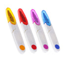 4 Pieces Portable Plastic Grip Sewing Snip Thread Tailor Cutter Scissors Hand Tool