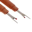 2 Pieces 5.3'' Seam Rippers Stitch Unpicker Sewing Thread Cutters Plastic Handle