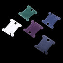 50pcs Plastic Embroidery Cross Stitch Wire Wrap Winding Board Thread Bobbins