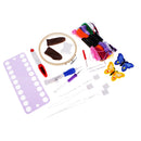 4 Sizes Embroidery Stitching Punch Needle Tool Set with 12pcs Sewing Threads Embroidery Hoop Threaders and More