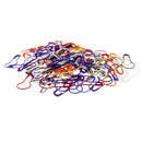 100Pcs Multi-colored Bulb Pins Calabash Pin Gourd Pins Safety Pins for Clothes Crafting and DIY Project