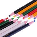 12 Pieces Peel Off Markers Chinagraph Grease Wax Pencil for Metal Glass Fabric