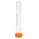 5Pcs Plastic Clear Doll Felting Needle Storage Container Tube Bottle & Cap