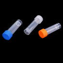 6 Pieces Clear Plastic Needle Storage Tubes with Cap Sewing Needle Container