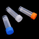 6 Pieces Clear Plastic Needle Storage Tubes with Cap Sewing Needle Container