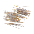 100 Pieces/Box Large Eye Embroidery Fabric Cross Stitch Needles Sewing Craft 24