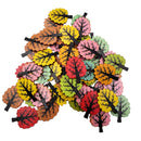 50 Pieces Vintage Wood Buttons 2-hole Tree Buttons for DIY Sewing Scrapbooking