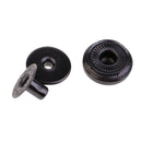 20 Sets Snap Fasteners Press Studs Sewing Rivets for DIY Leather Craft 13mm Grey Black