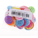 100Pcs Colorful Non-woven Round Felt Circle Felt Pads for DIY and Sewing Handcraft