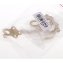4 Pieces Pure Copper Prong Belt Buckle Set for Leather Belt Replacement DIY 38mm