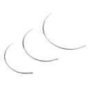 3 Pieces Leather Craft Hand Tool All-Purpose Special Sewing Curved Needles