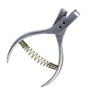 Leather Strap Hole Punches Pliers Silver Metal Slot Hand Drill Badge Drill Tag