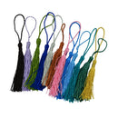 12 Pieces Mixed Colors Nylon Tassel Charms for DIY Jewelry Necklace Making Craft