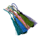 12 Pieces Mixed Colors Nylon Tassel Charms for DIY Jewelry Necklace Making Craft