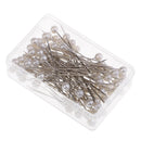 100 Pieces Pearl Needles for Wedding Bouquet Pins Dress Maker Corsage Pins Corsage Pins