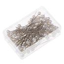 100 Pieces Pearl Needles for Wedding Bouquet Pins Dress Maker Corsage Pins Corsage Pins