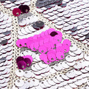 Shine Stickers Cute Owl Reversible Change Color Sequin Patch Clothes Decor