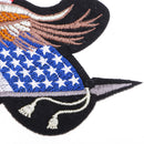USA Eagle Flag Embroidered Sew On Patch Applique for DIY Jacket Bag Clothes Decoration