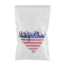 DIY Embroidered Sequins Sew On Patch Applique Clothes Dress Hat Jeans Sewing American Flag Applique DIY Accessory