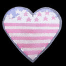 DIY Embroidered Sequins Sew On Patch Applique Clothes Dress Hat Jeans Sewing American Flag Applique DIY Accessory