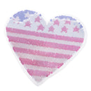 DIY Embroidered Sequins Sew On Patch Applique Clothes Dress Hat Jeans Sewing American Flag Applique DIY Accessory