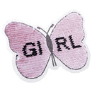 Cute Butterfly Design Sequins Patches Sew On Patch for DIY Clothing Accessories
