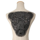 Leopard Pattern Embroidery Patch Sequin Motifs Sew On Patch Clothes Applique
