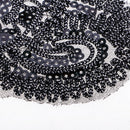Leopard Pattern Embroidery Patch Sequin Motifs Sew On Patch Clothes Applique