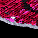 Peach Heart Reversible Change Color Sequins Patch Sew On Applique for DIY T-shirt Coat Sweater Jeans Clothing Crafts