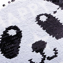Panda Reversible Change Color Sequins Sew On Patches For Clothes DIY Crafts
