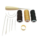 12Pc/set Leathercrafts Kit For Leather Upholstery Carpet Canvas Hand Sewing