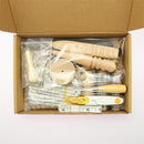 59 Pcs/set Handwork Leather Tool Kit for Beginner Leather Sewing Practical Accessory