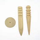 59 Pcs/set Handwork Leather Tool Kit for Beginner Leather Sewing Practical Accessory