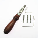 59 Pcs/set Handwork Leather Tool Kit for Beginner Leather Sewing Practical Accessory