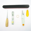 59 Pcs/set Handwork Leather Tool Kit for Beginner Leather Sewing Practical Accessory