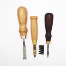 20pcs/set Leather Craft Sewing Tool Set Kit Stitching Groover Punch Beveler