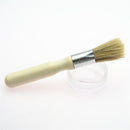 Practical Small Painting Brush With Round Wooden Handle Bristle Paint Brush