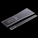 7 Pieces Leathercraft Acrylic Pattern Stencil Templates for Shoulder Bag Handbag Making