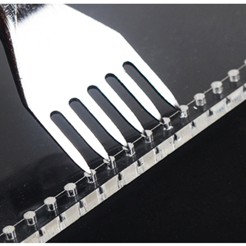 1 Set DIY Tool Clear Wallet Making Acrylic Template for Handbag Cion/Phone Bag Leather Crafts